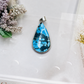 Sterling Silver 925 Navajo Turquoise Pendant In Gift Bag
