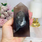 Druzy Agate Tower 11cm