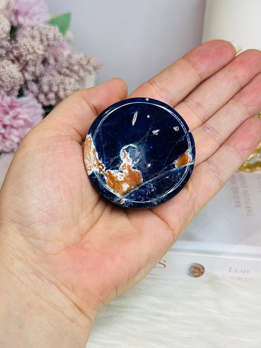 Small Sodalite with Sunstone Bowl 5cm