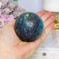 Ruby in Kyanite (UV Reactive) Sphere on Timber Stand 447g