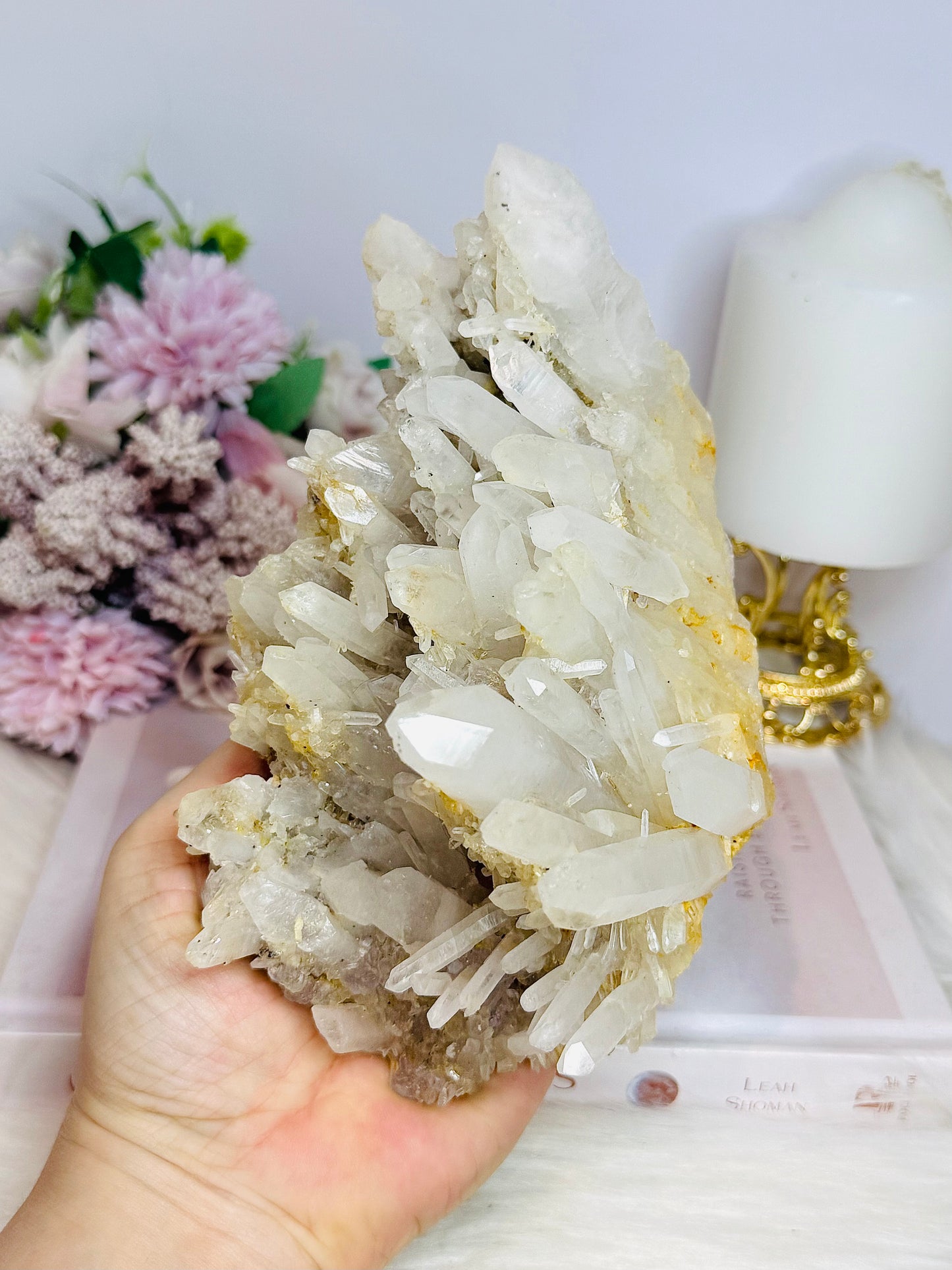 Large Quartz Cluster 17cm 936g