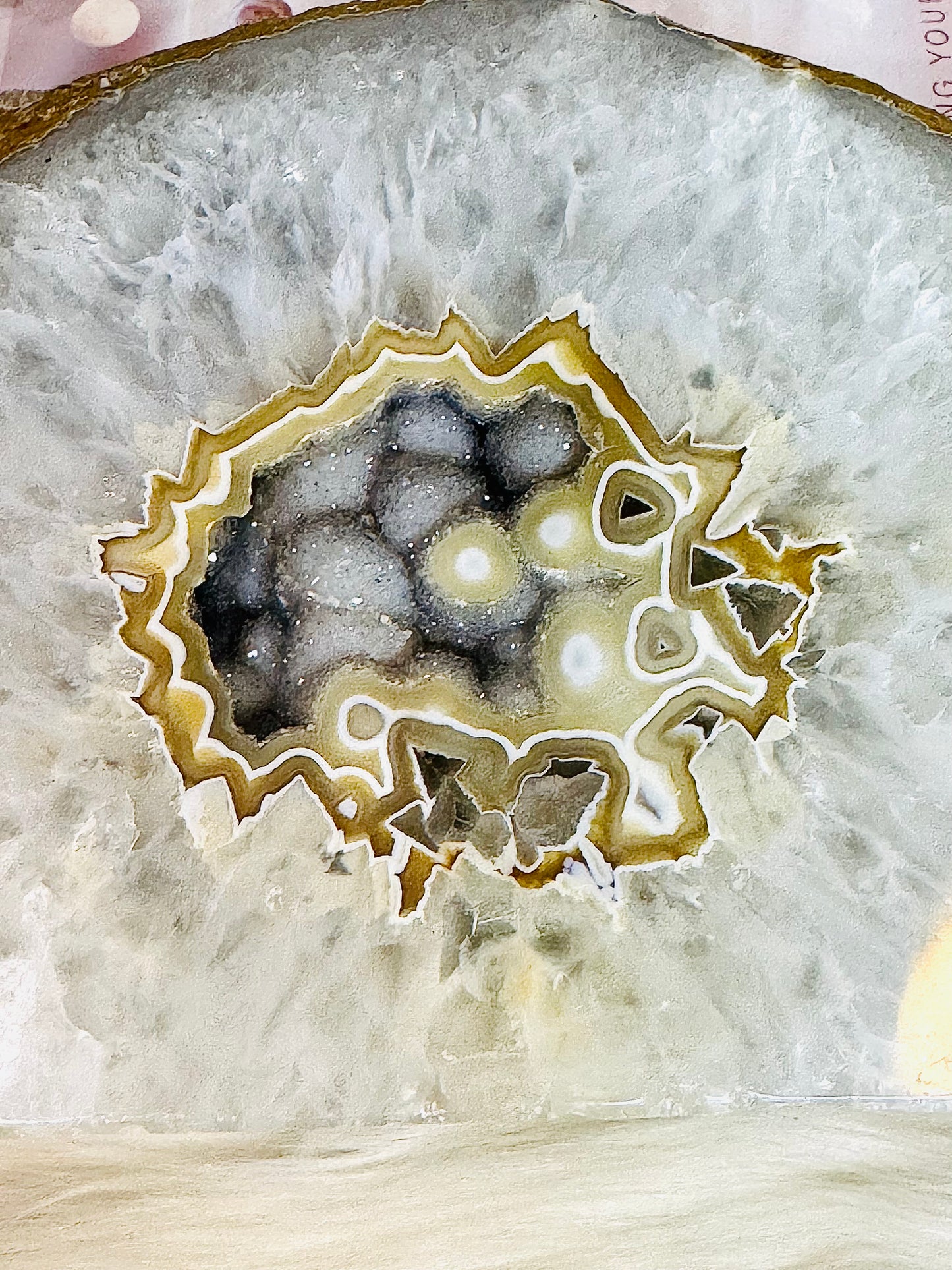 Huge High Grade Sugar Druzy Agate Freeform 2.94KG