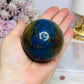 Azurite Sphere on Stand 302g