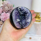 Large Druzy Amethyst Sphere on Stand 503g