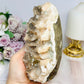 Large Natural Apophyllite X Calcite Freeform 855g 14cm