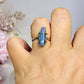 Blue Kyanite Adjustable Ring