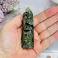 Natural Prehnite Tower | Point 8cm