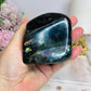 High Grade Spectrolite (Labradorite) Freeform from Finland - (Flash is all purple although it looks blue in pic) 8cm 374g