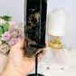 Large Garden Quartz | Lodolite Natural Polished Tower On Stand 25cm 903g