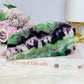 High Grade Rainbow Feather Fluorite Thick Slab 15cm