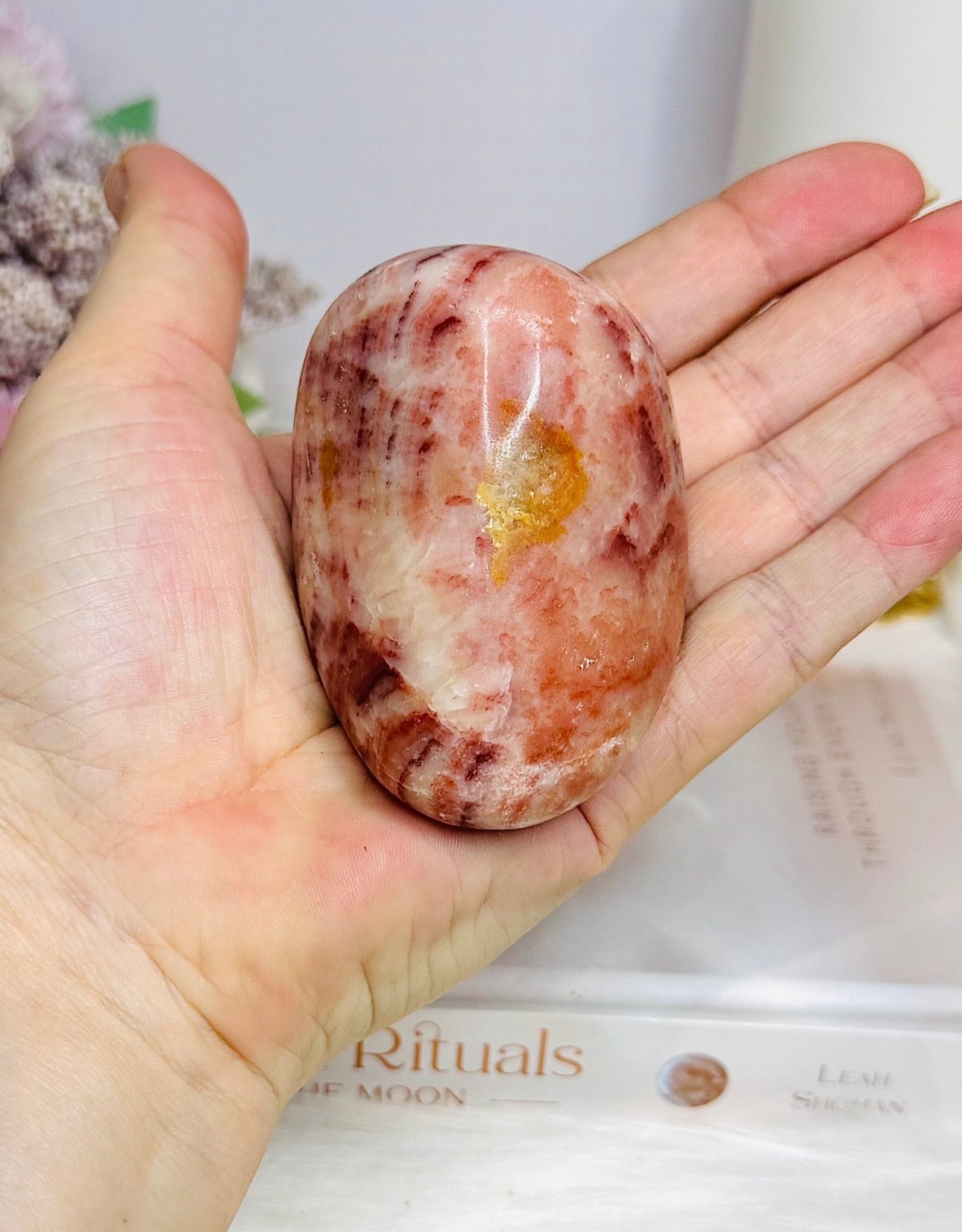 Pink Banded Calcite | Pork Stone Freeform 208g