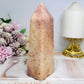 Large Pink Amethyst Chunky Tower 566g 16cm