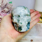 Large Moss Agate Carved Skull 9cm 452g