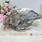 Natural Large Mexican Lace Agate Slab on Stand 17.5cm