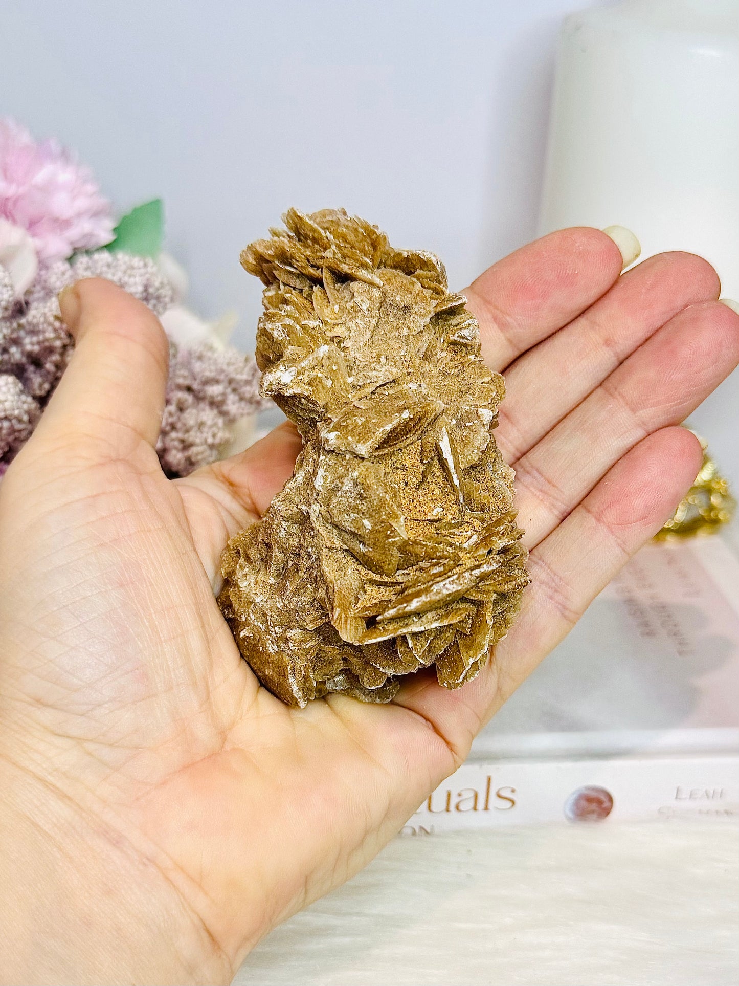 Natural Desert Rose Selenite Specimen 9cm