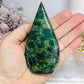 Emerald Jasper Flame | Freeform 11cm