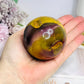 Large Mookaite Jasper Sphere on Stand 371g
