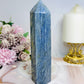 Large Blue Quartz Tower 16.5cm