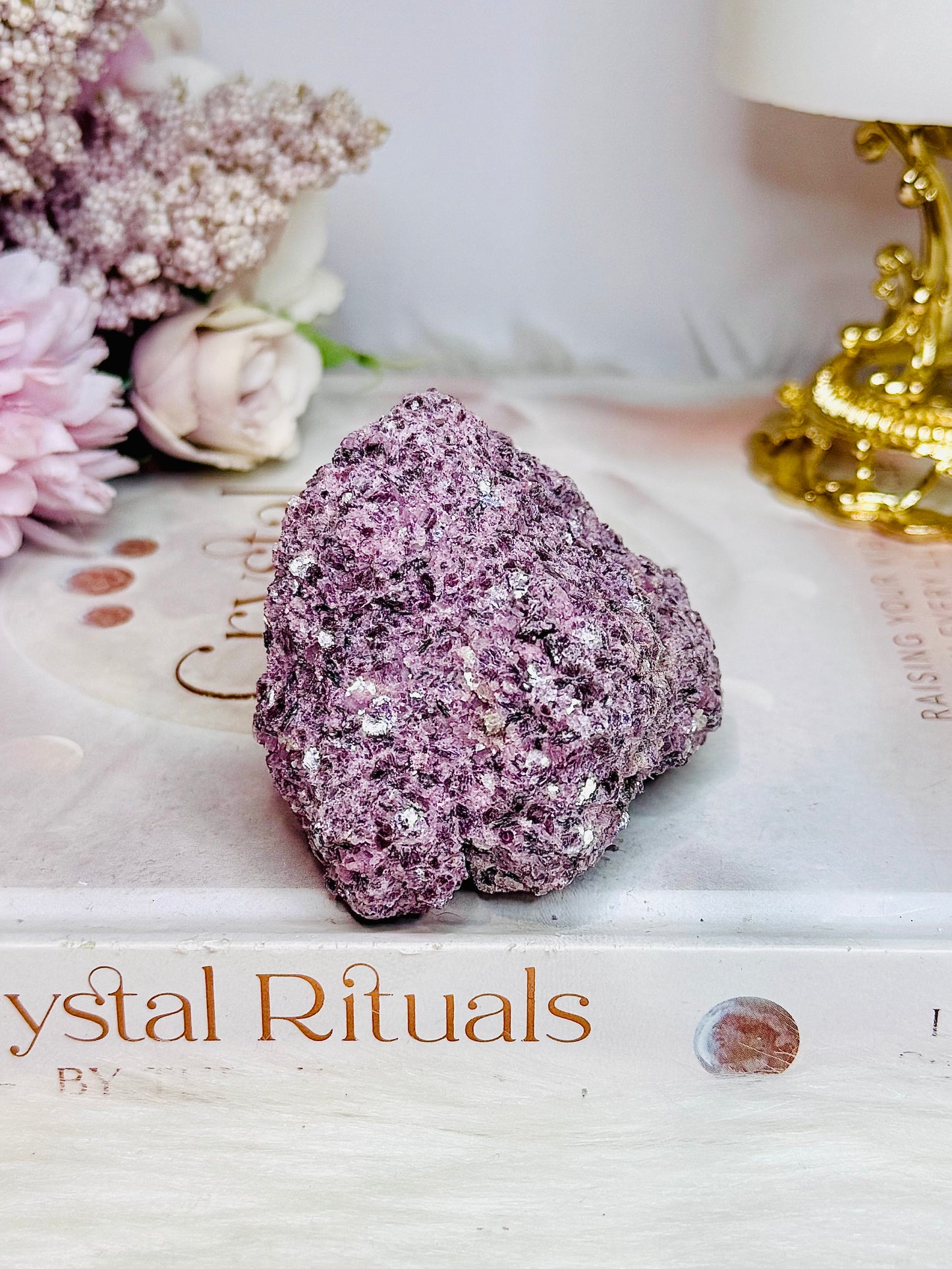 Natural Lepidolite Specimen 167g