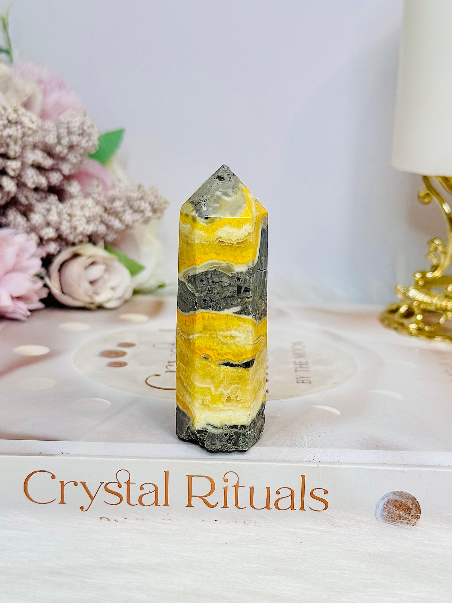 Bumblebee Jasper Tower | Point 7.5cm