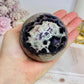 Large Chevron Amethyst Sphere on Stand 550g