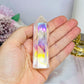 Clear Quartz Angel Aura Tower 8.5cm