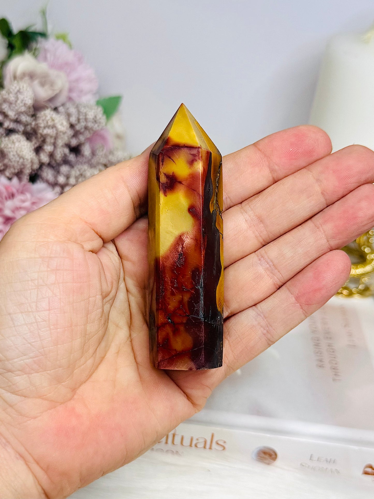 Mookaite Jasper with Hematite Inclusions 9cm