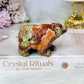 Money Agate Carved Bear 8cm