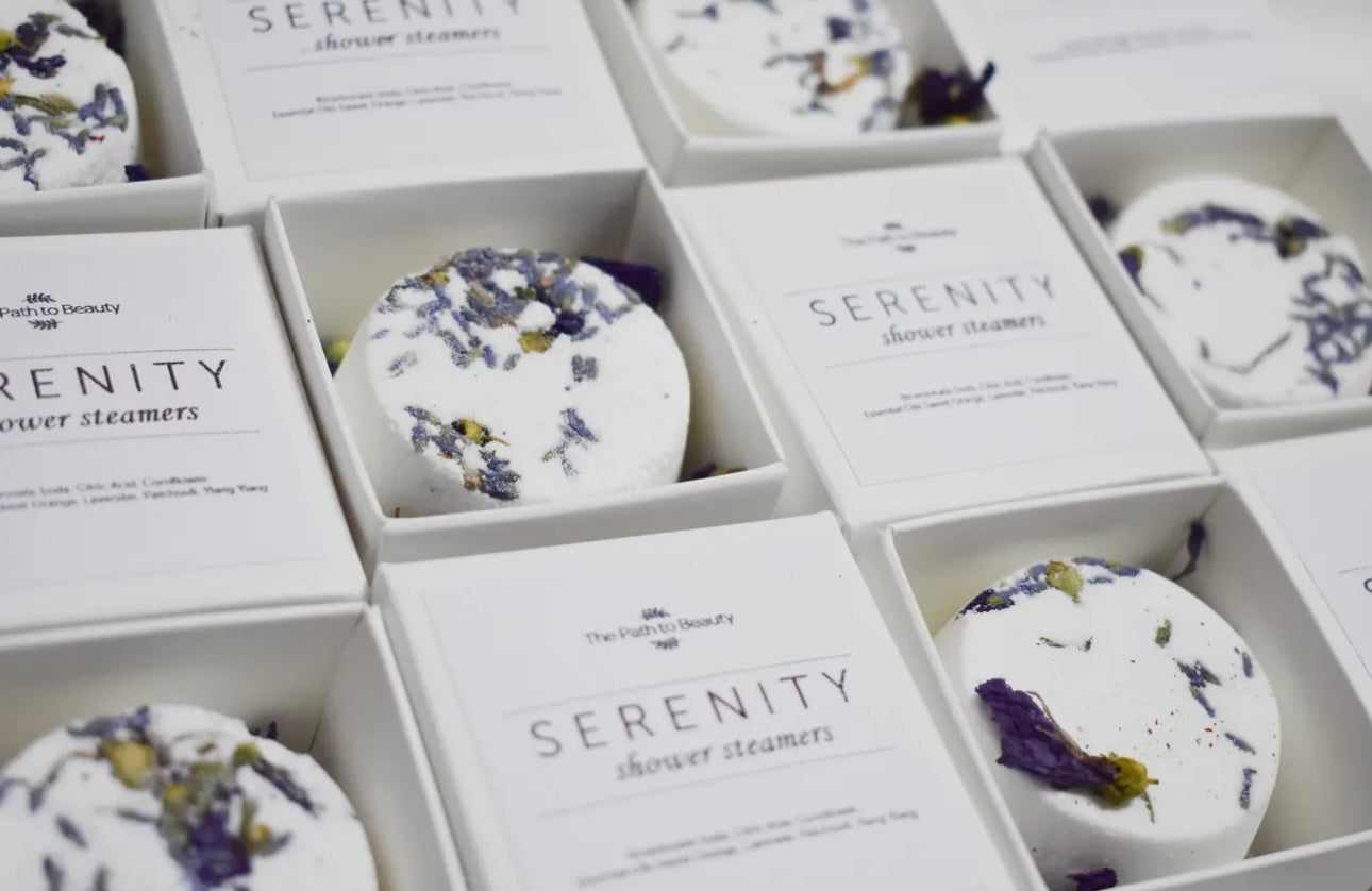 Serenity Shower Steamer In Gift Box $12 each x