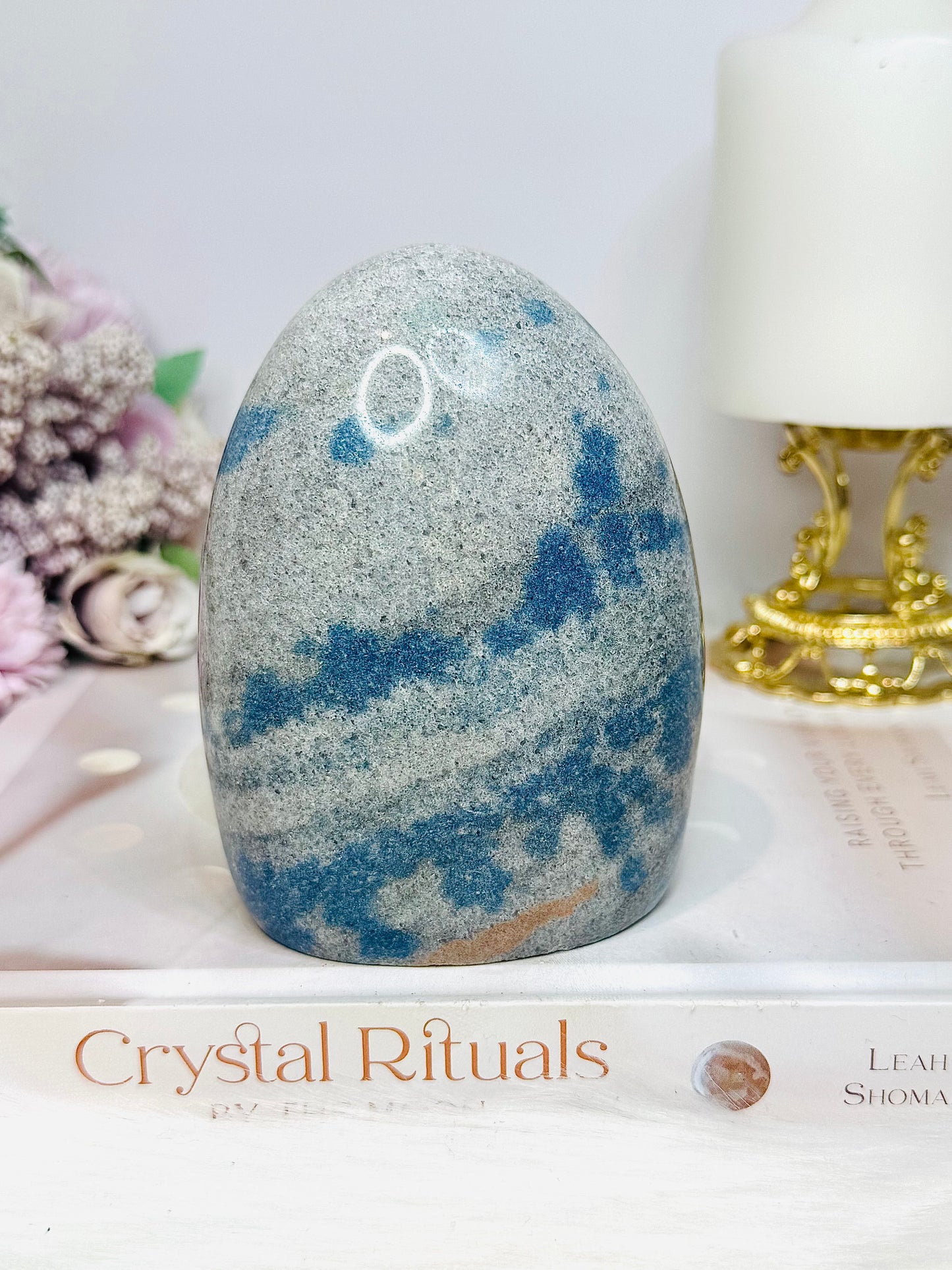 Large Natural K2 Azurite Freeform 10.5cm 750g