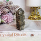 Natural Sphalerite Druzy Tower 7cm