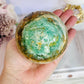 Huge Natural Glorious Variscite Sphere On Stand 802grams