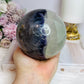 Large Blue Purple & Green Fluorite Sphere On Stand 1.5KG