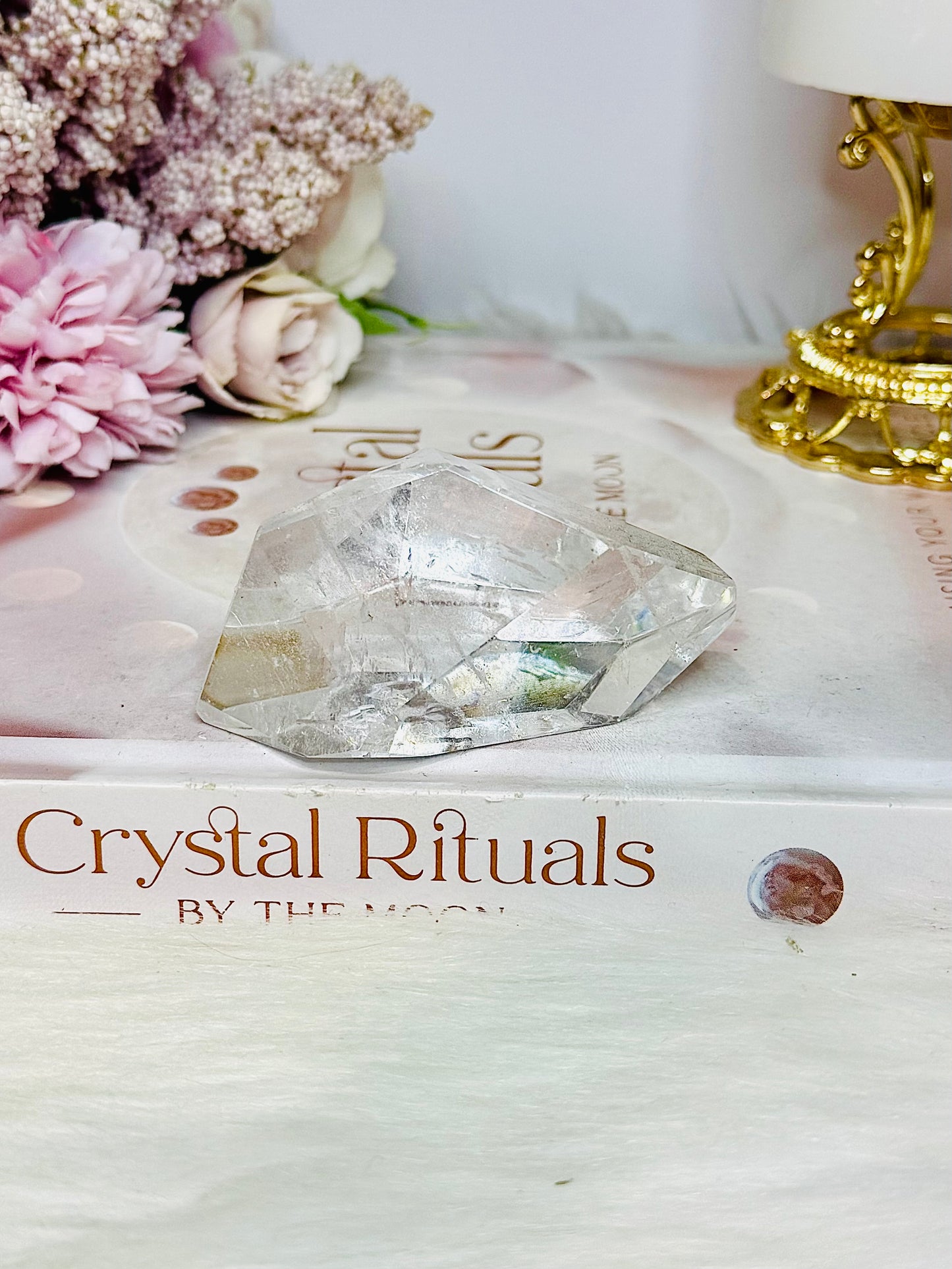 High Grade Clear Quartz Freeform 7cm
