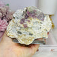 ✨ A Collectors Piece ✨ Natural Cubed Fluorite On Matrix Specimen From Mexico 703grams ~ Specimen is on Glass Stand