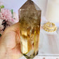 Magnificent Large 17cm 594gram Citrine Double Terminated Point