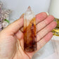 High Grade Fire Quartz Tower 9cm