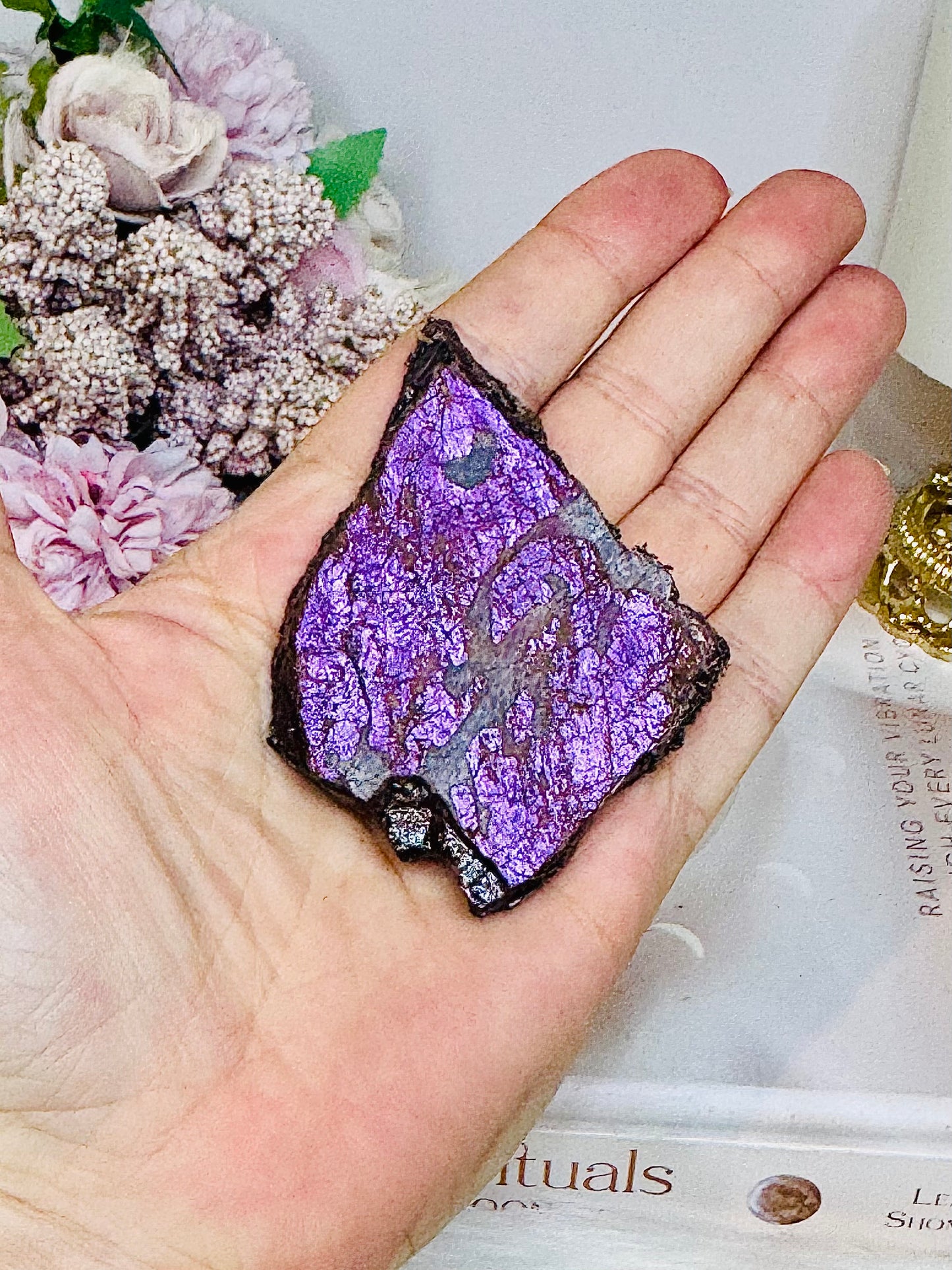 Natural Purpurite Slab 8cm