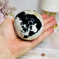Large Volcano Agate Sphere (UV Reactive) On Stand 379g
