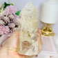 High Grade Clear Quartz Tower with Rainbows 13.5cm 434g