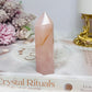Rose Quartz Tower 8cm