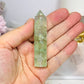 High Grade Green Fluorite Tower 7cm