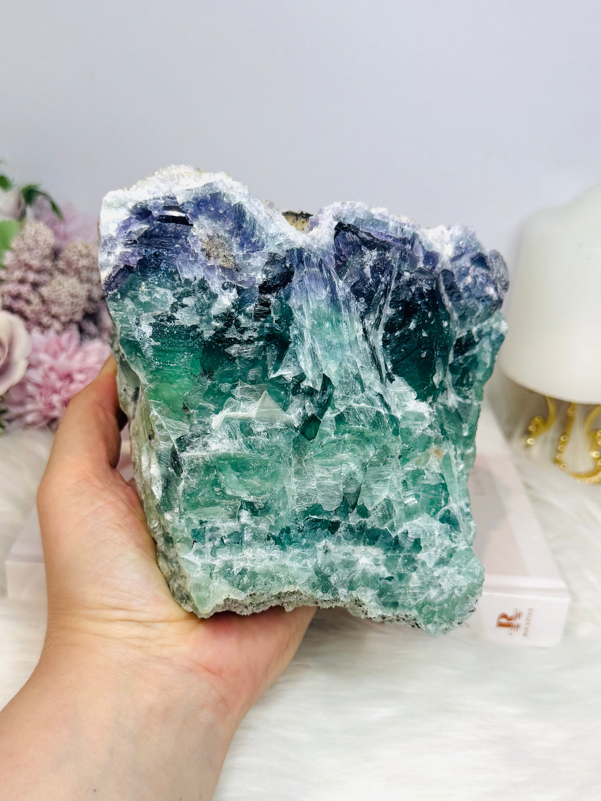 Huge Natural Fluorite Freeform 2.8KG