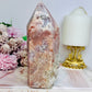 High Grade Pink Amethyst Druzy Tower 16cm 920g