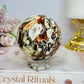 Large Money Agate Sphere on Stand 7cm
