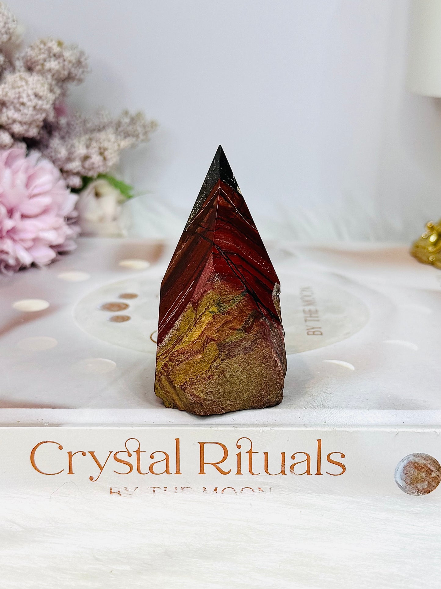 Banded Jasper Point 7cm