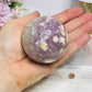 High Grade Pink Amethyst Druzy Sphere on Stand 288g