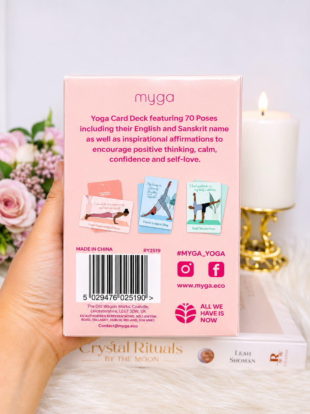 Yoga Pose Affirmation Cards
