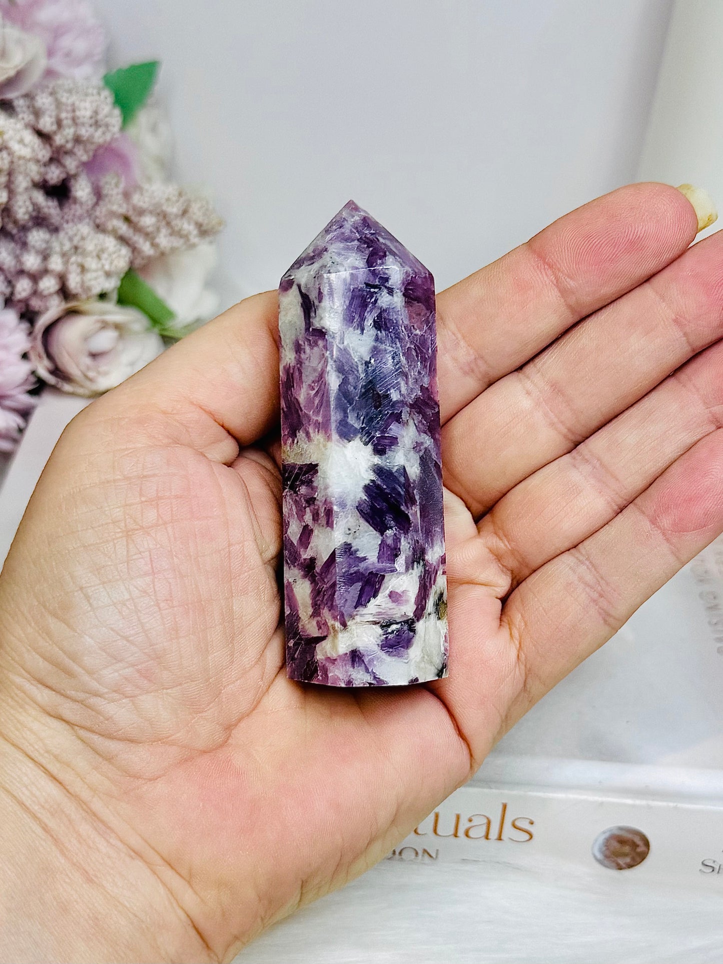 Lepidolite | Purple Mica Tower 8cm