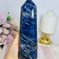 Large Sunset Sodalite Chunky Tower 19cm 705g